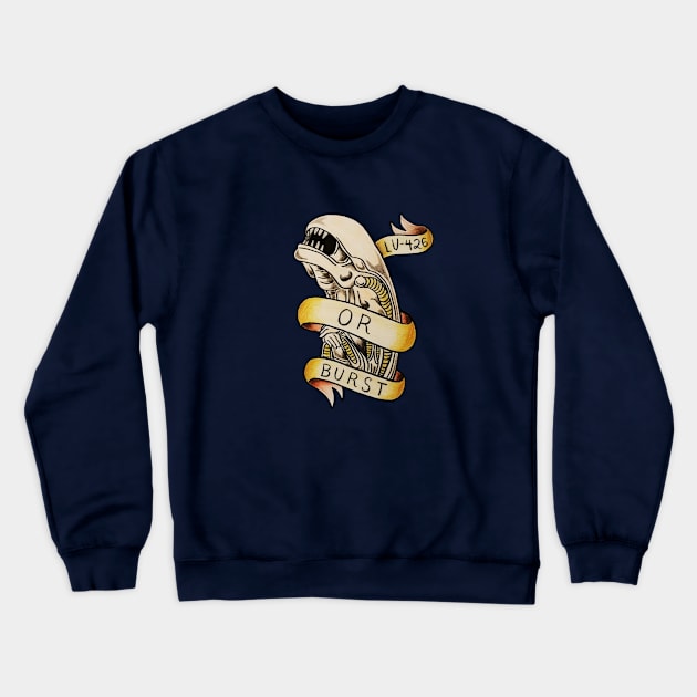 LV-426 or Burst Crewneck Sweatshirt by paperistalking